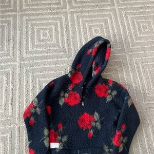 Abercrombie kids Sherpa sweatshirt size9/10